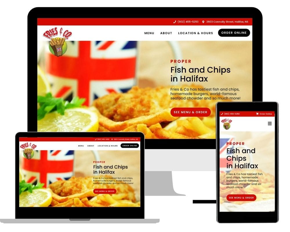 Responsive Web Design - Fries & Co