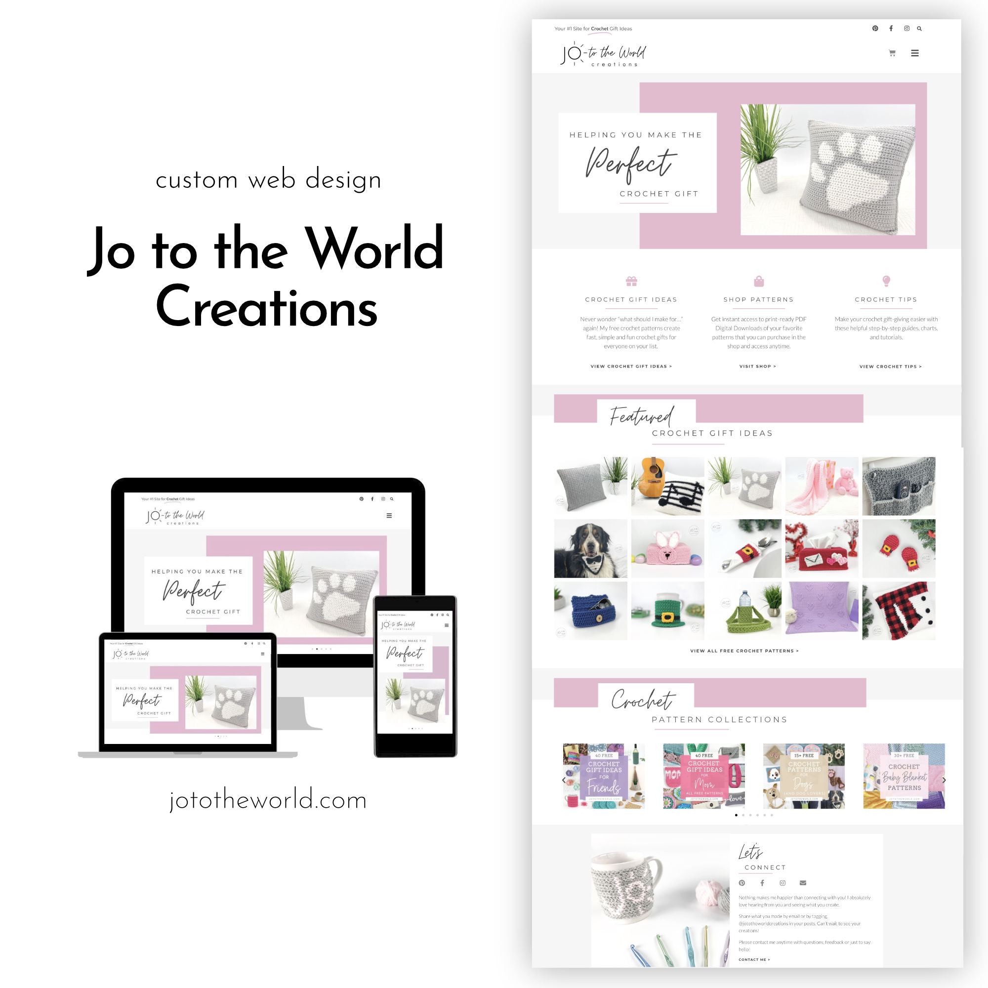 Jo to the World Creations Website