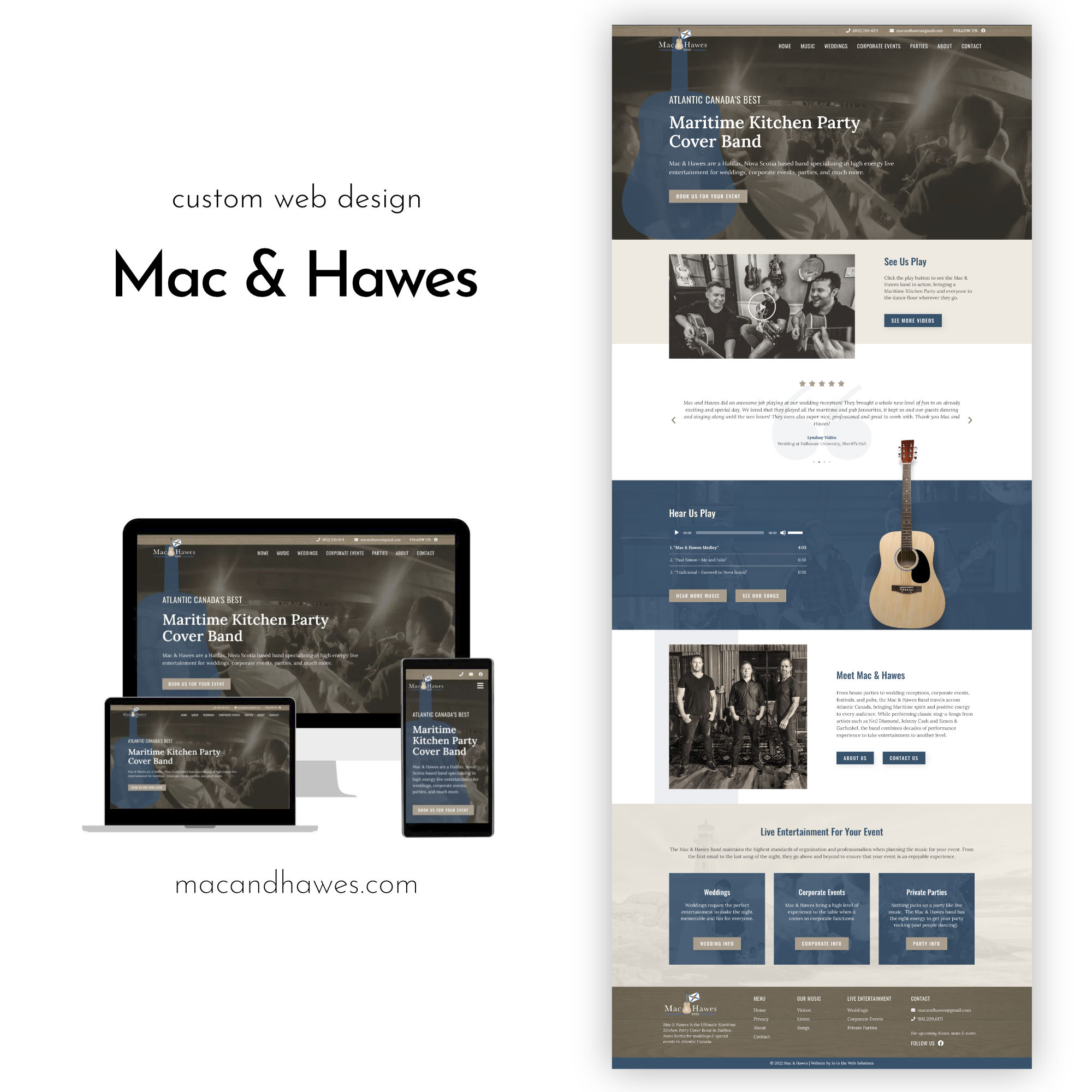 Mac & Hawes Web Design